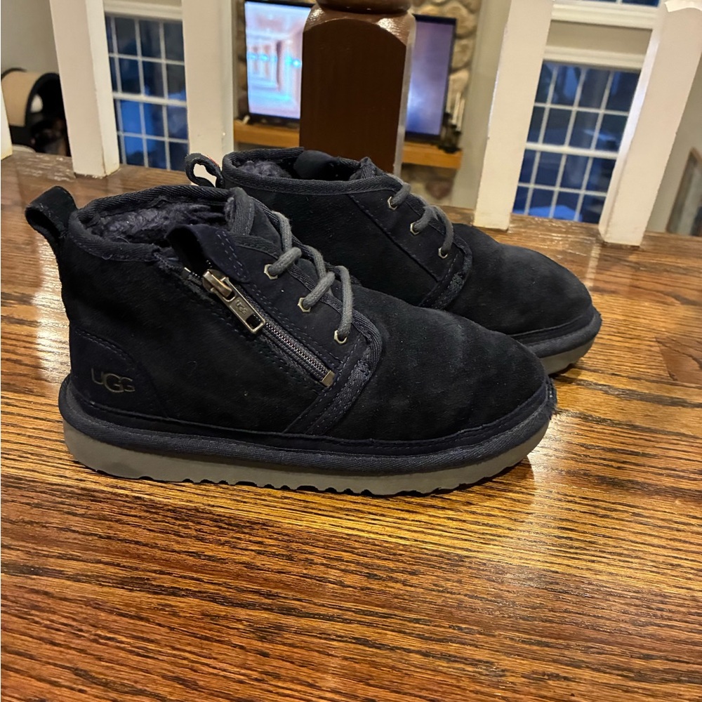 UGG Dark Gray Suede Boots